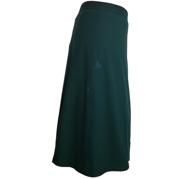 2/$30 ➕ Vintage Wool Green Skirt - Picture 4 of 5